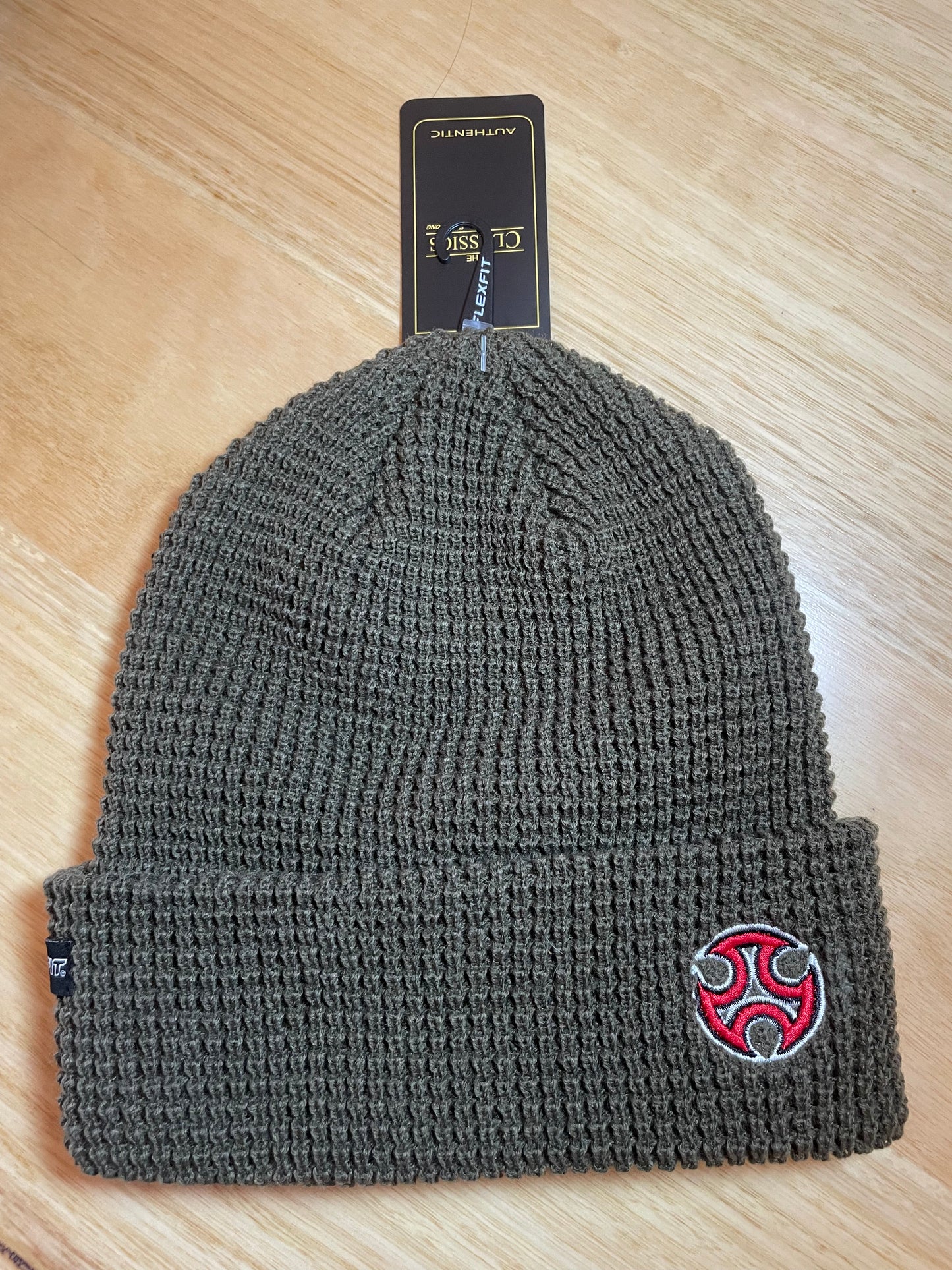 Waffle Knit Beanie - Volatile symbol